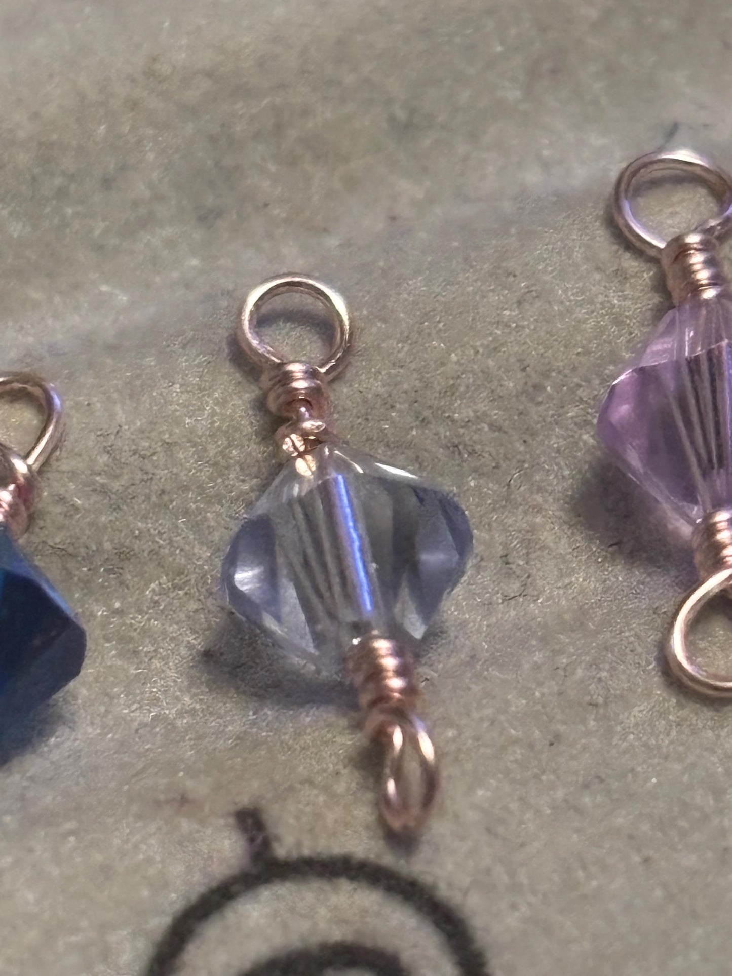 Wire Wrapped Individual Crystals