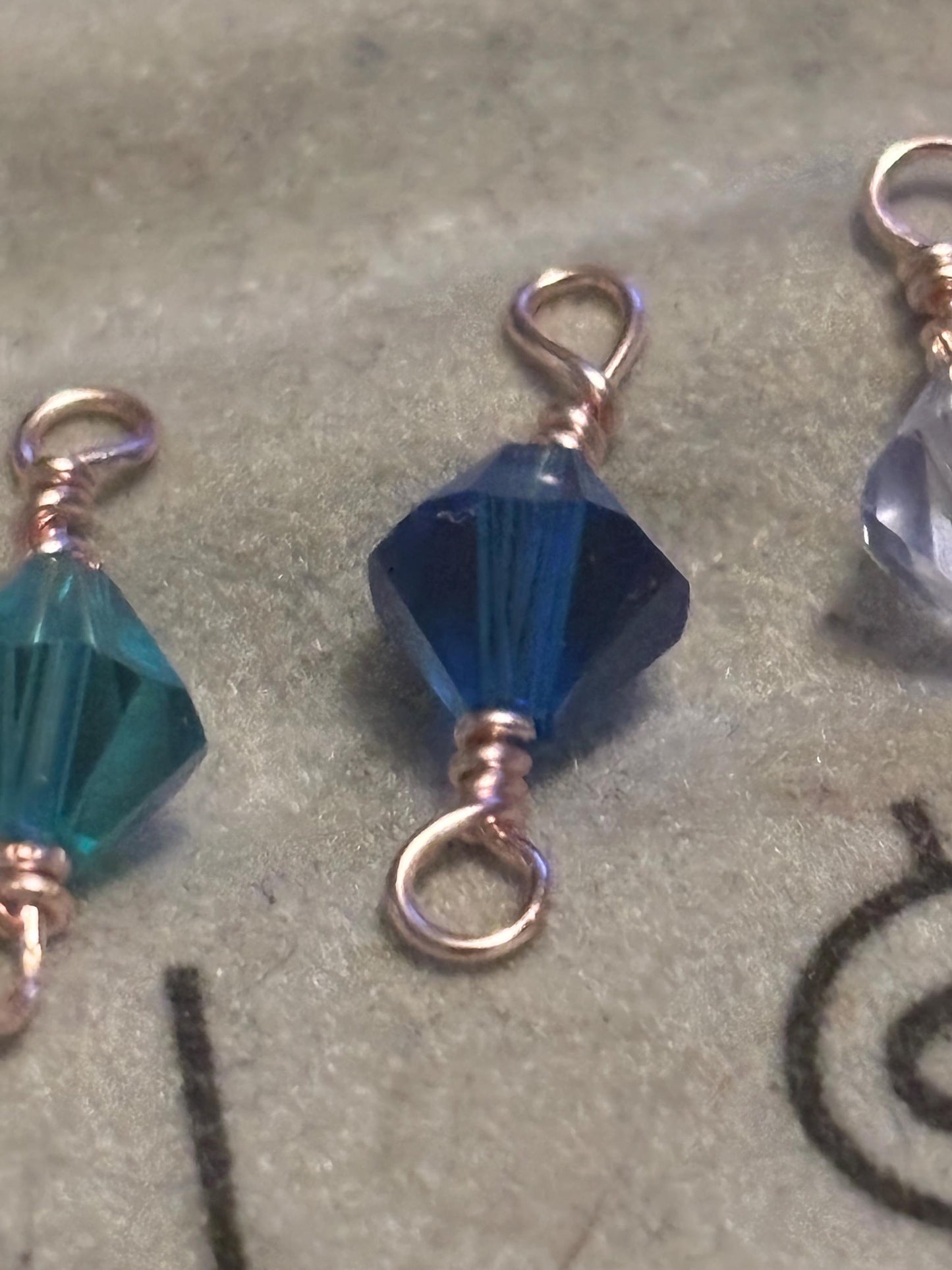 Wire Wrapped Individual Crystals