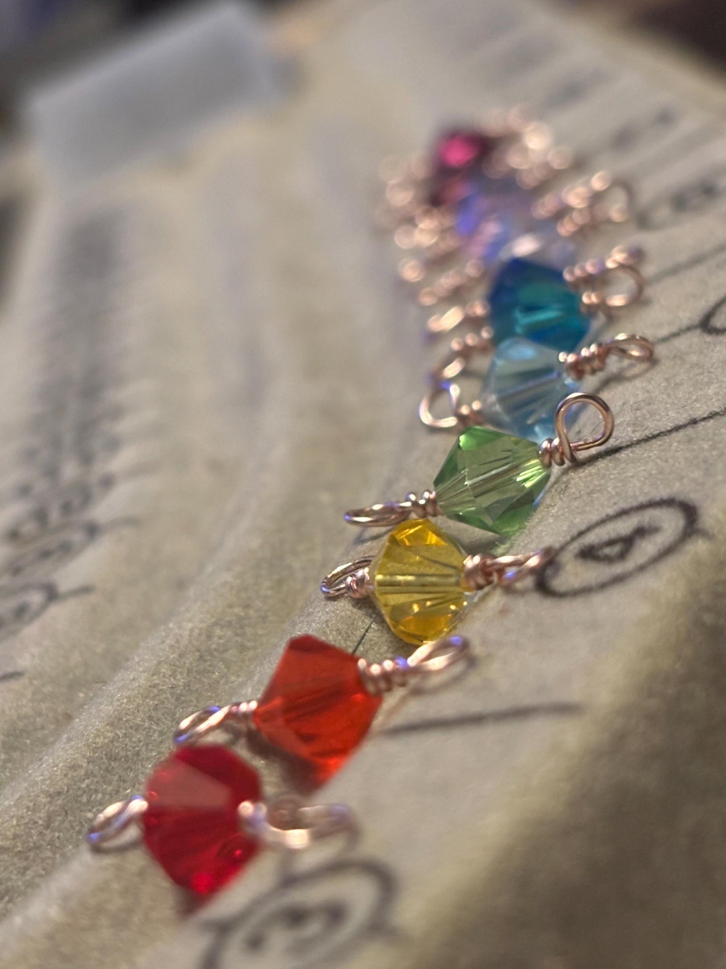 Wire Wrapped Individual Crystals