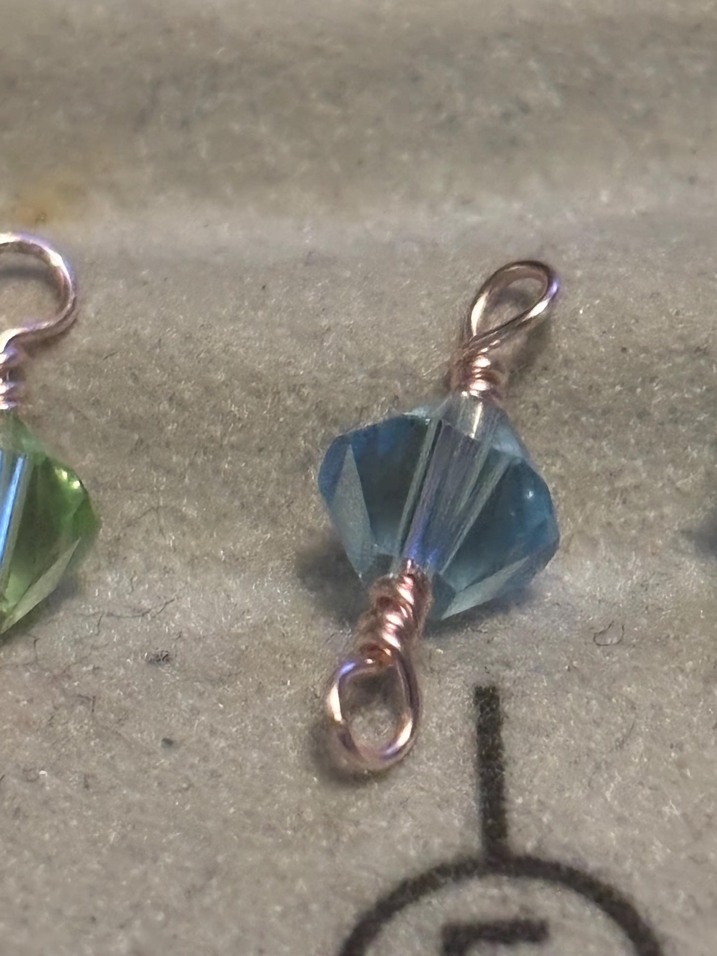 Wire Wrapped Individual Crystals